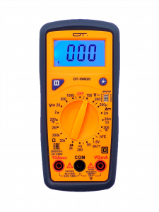 Мультиметр цифровой с прозвонкой тестер тока и напряжения Орбита OT-INM20
